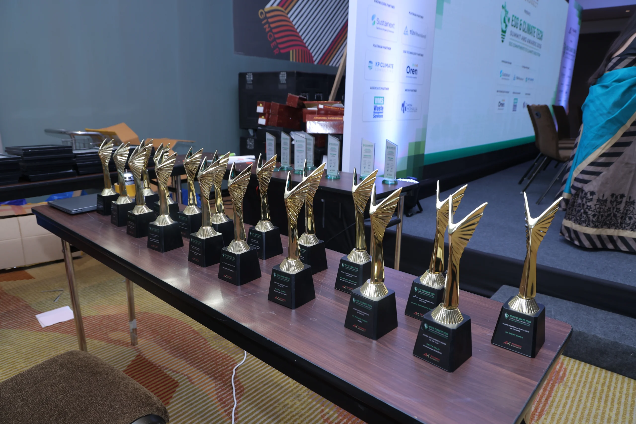 Wind turbines representing climate tech and corporate sustainability at ESG summit Delhi NCR