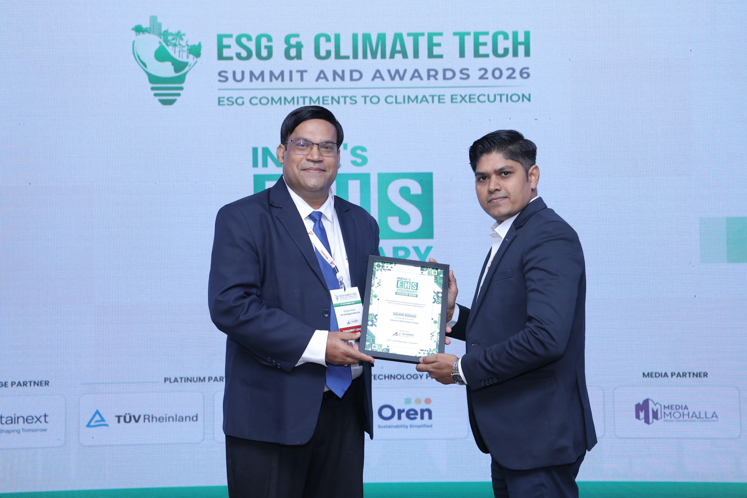 Executive boardroom at ESG summit New Delhi 2026